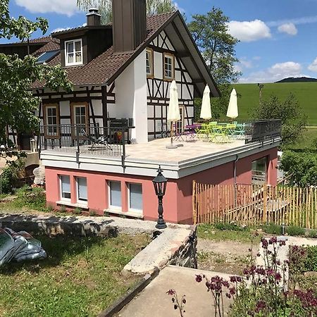 Ferienwohnungen Grundmuehle Nordheim vor der Rhon Bagian luar foto