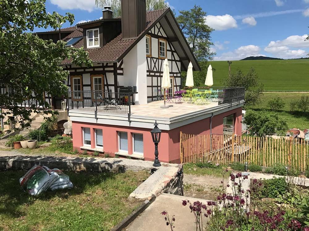 Ferienwohnungen Grundmuehle Nordheim vor der Rhon Bagian luar foto